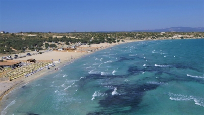 Strand von Alacati bei Cesme (Alexander Mirschel)  Copyright 
Información sobre la licencia en 'Verificación de las fuentes de la imagen'